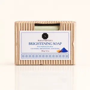 Brightening Soap Bar | With Moroccan Nila, Licorice Root, and Orange Peel Extract