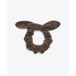 Lurex Knot Scrunchie