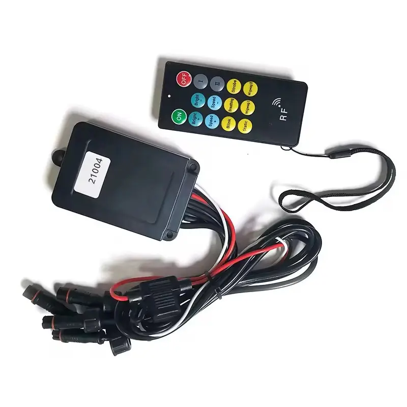 Rock Light Strobe Modules with RF Remote Control and Multiple Colors for Enhanced Visibility