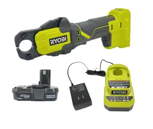 18 Volt Cordless PEX Crimp Ring Press Tool P661 with Battery and Charger