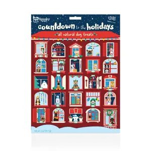 25 Days of Dog Treats Advent Calendar - Perfect for the Holidays