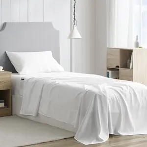Bedside Pocket Twin XL Sheet Set - Supersoft White