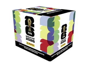FIFA World Cup Sticker Box - 50 Pack Box (350 Stickers!) - 2026 Panini FIFA World Cup Soccer