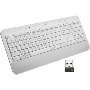 Logitech Core 920-010962 Signature K650 Wireless Keyboard, Off-White