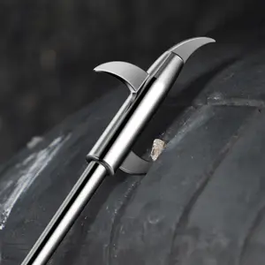 Stainless Steel Tire Hook & Stone Remover for Car Tires — Multifunctional Cleaning Tool for Removing Debris and Stones
