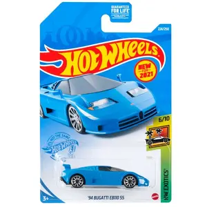 Hot Wheels Bugatti EB110 SS 1:64 HW Exotics Blue Diecast Car 1994/2021