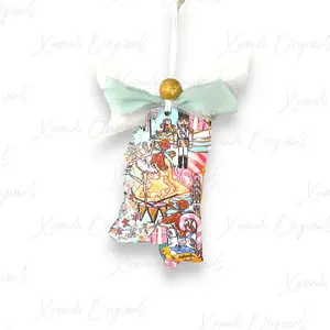 Mississippi Shaped Nutcracker Christmas Ornament