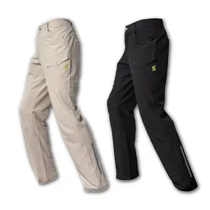 Kujo Winter Work Pants - Cold-Weather Workwear | Flannel-Lined, Water & Wind Resistant with Hi-Visibility Reflective Stripes