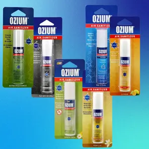 Ozium Room Sprays 0.8oz - Original Air Freshener for Home Use Pet Eliminator Scented Fragrance Aroma Perfume