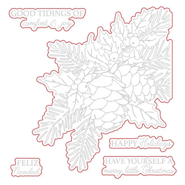 Honey Bee Stamps - Honey Cuts - Good Tidings