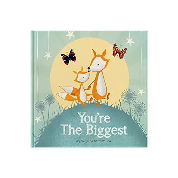 USED Book - You're The Biggest: A Heartwarming New Sibling Gift Book for Big Brothers or Sisters – Hardcover Keepsake by Lucy Tapper (Hardcover) - english