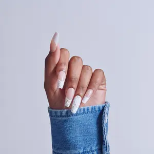 Kiss Glam 3D & Jewel Press On Glue Nails  - Breath of Harmony