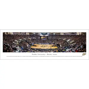 Purdue Boilermakers Basketball Mackey Arena Panoramic Picture