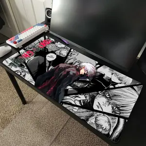 Kaneki Ken Manga Tokyo Ghoul Anime Desk Mat Mousepad, Anime Mouse Pad, Desk Mat, PC Accessories.