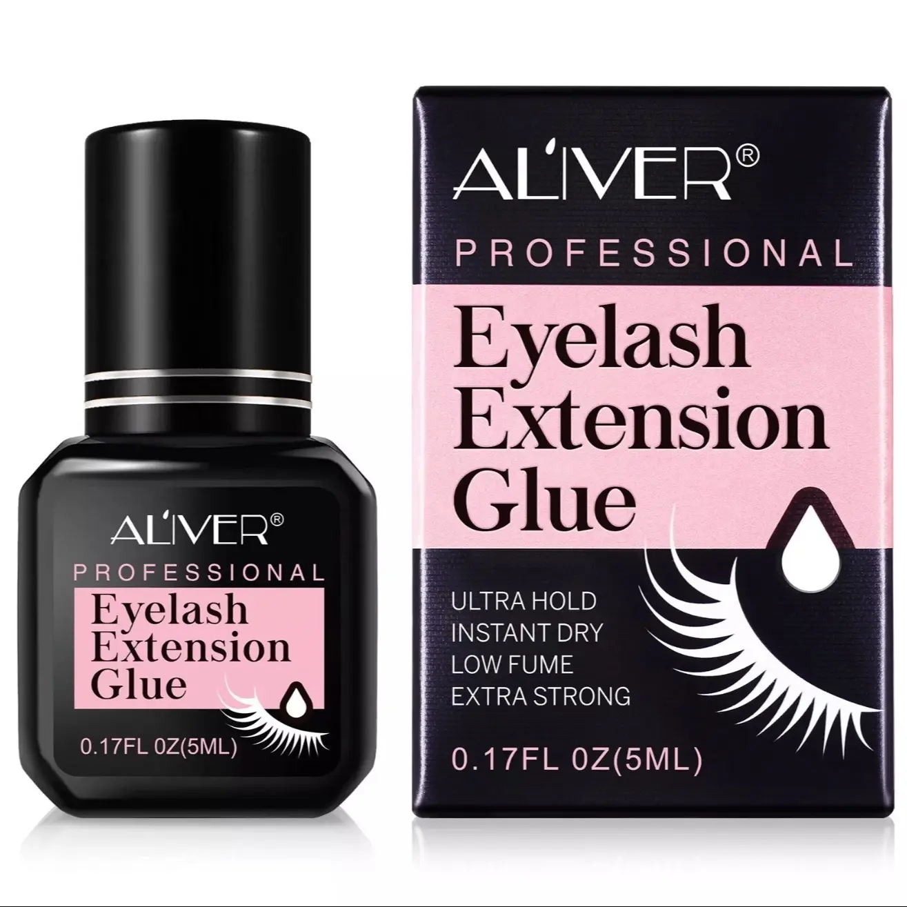 Lash Extension Glue 5ml, Eyelash Extension Glue, 2-3s Drying Time Lash Extension Lash Extension Glue 5ml, Eyelash Extension Glue, 2-3s Drying Time Lash Extension
