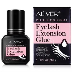 Lash Extension Glue 5ml, Eyelash Extension Glue, 2-3s Drying Time Lash Extension