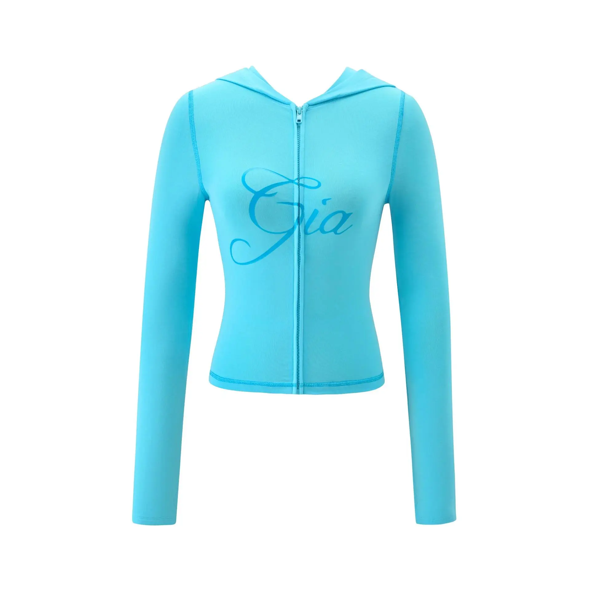 Sky blue jacket