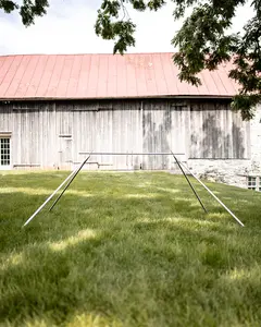 Genesis Conduit Gong Target Stand - Perfect for Hanging Any Genesis Gong - Outdoor ar500 steel Targets