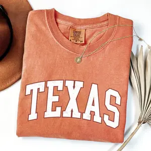 Comfort Colors Texas Shirt, Retro Texas Tee, Western American Tshirt, Game Day Texas Tee, Home State, Texas Gift, Unisex Tee