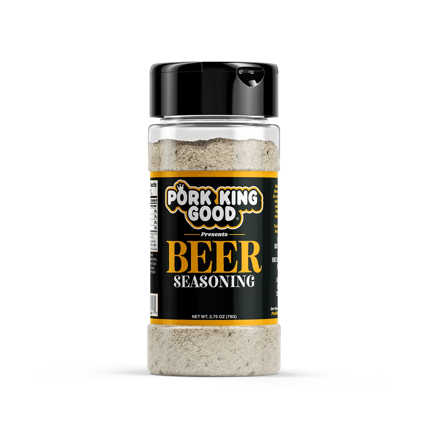 Spice Up Your Cooking with Pork King Good's Beer Seasoning - Perfect for Burgers, Soups, & More