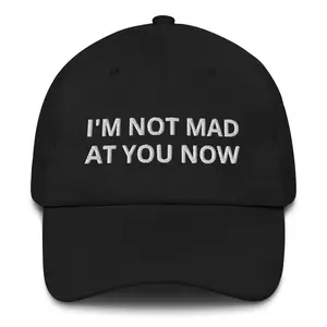 IM NOT MAD AT YOU NOW
