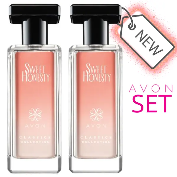 Avon Sweet honesty Classic Cologne 17. oz SET OF 2