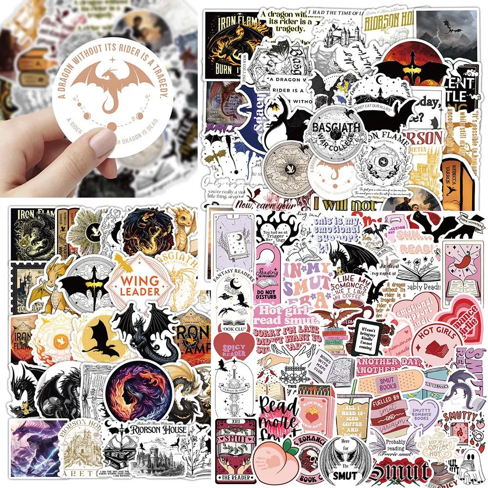 Book Sticker, Book Reading Stickers, 150pcs/set Sticker Packs Waterproof Matte Decals for Kindle, Books, Water Bottles & Laptops, Ideal Accessories & Gifts for Teens, Adults, Teachers & Students