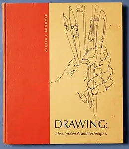 USED-Drawing: ideas, materials, and techniques by Gerald F Brommer (Hardcover)
