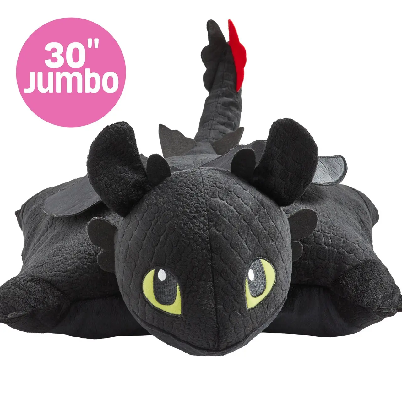 How to Train Your Dragon Toothless Jumbo 30" Plush Pillow Pet How to Train Your Dragon Toothless Jumbo 30" Plush Pillow Pet