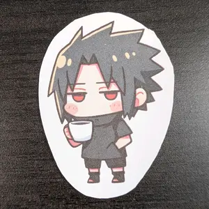 Sasuke Coffee Stickers