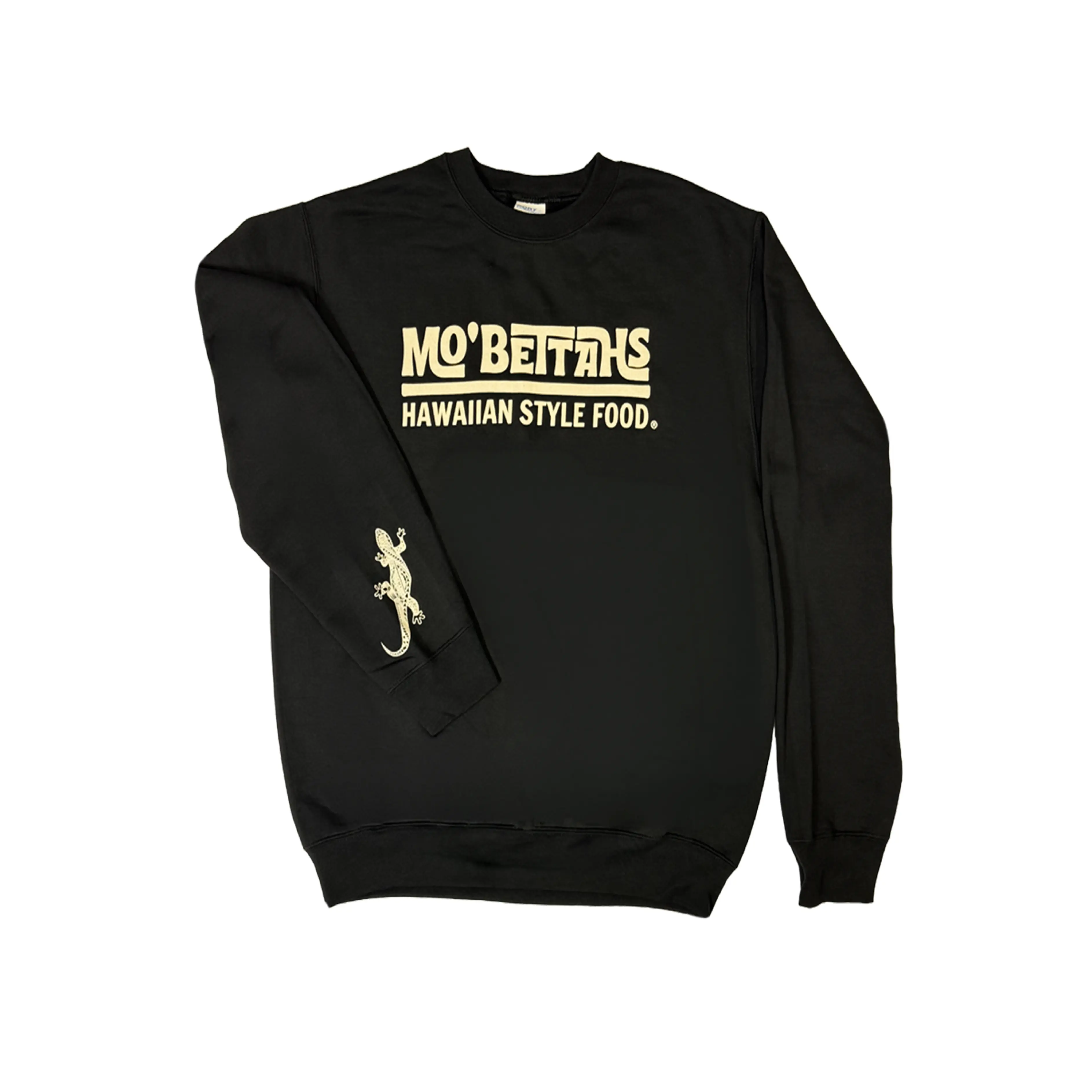 Mo' Bettahs Black Crewneck