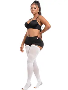 SNATCHED BODY Compression Stockings - Black Over the Knees, Comfortable Fit, Suitable for Women, Ideal for Comfort and Support