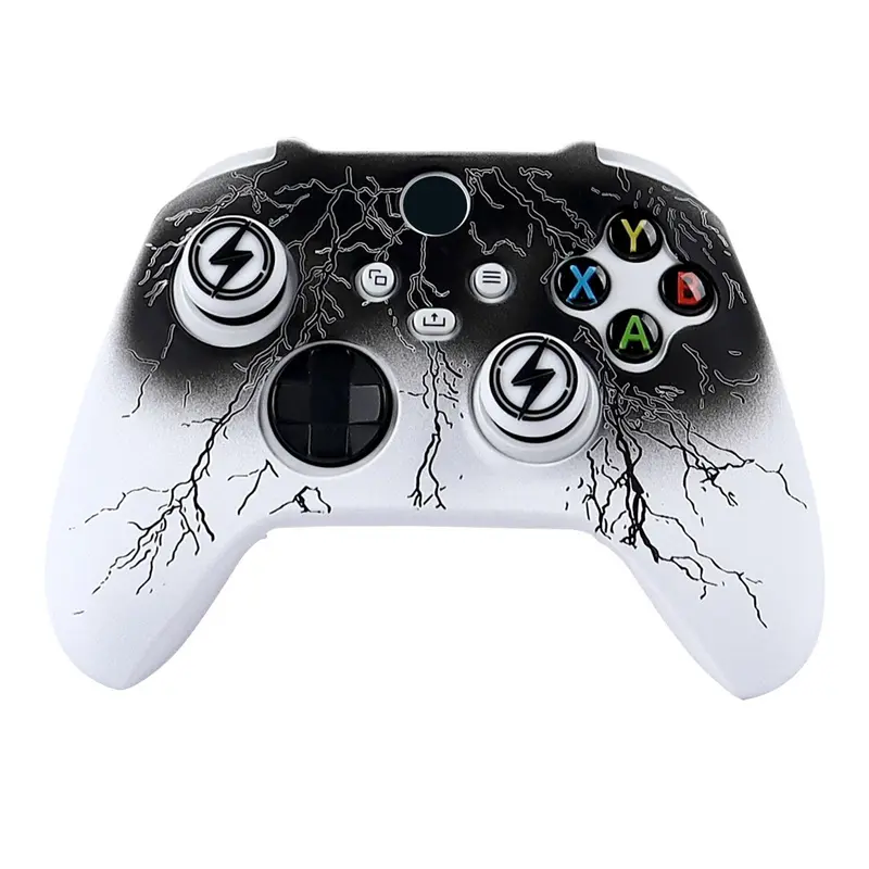 Soft Silicone Protective Case Cover For Xbox Series S Controller Skin Gamepad Games Accessories For Xbox Series X Control Gaming Console Accessories