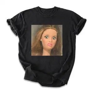 Funny Printed Design Unisex Oversized Crew neck T-Shirt & Sweatshirt,High-Quality Print,Casual Comfort Breathable Long Sleeve for Streetwear Fashion Men and Women's Top Daily Wear