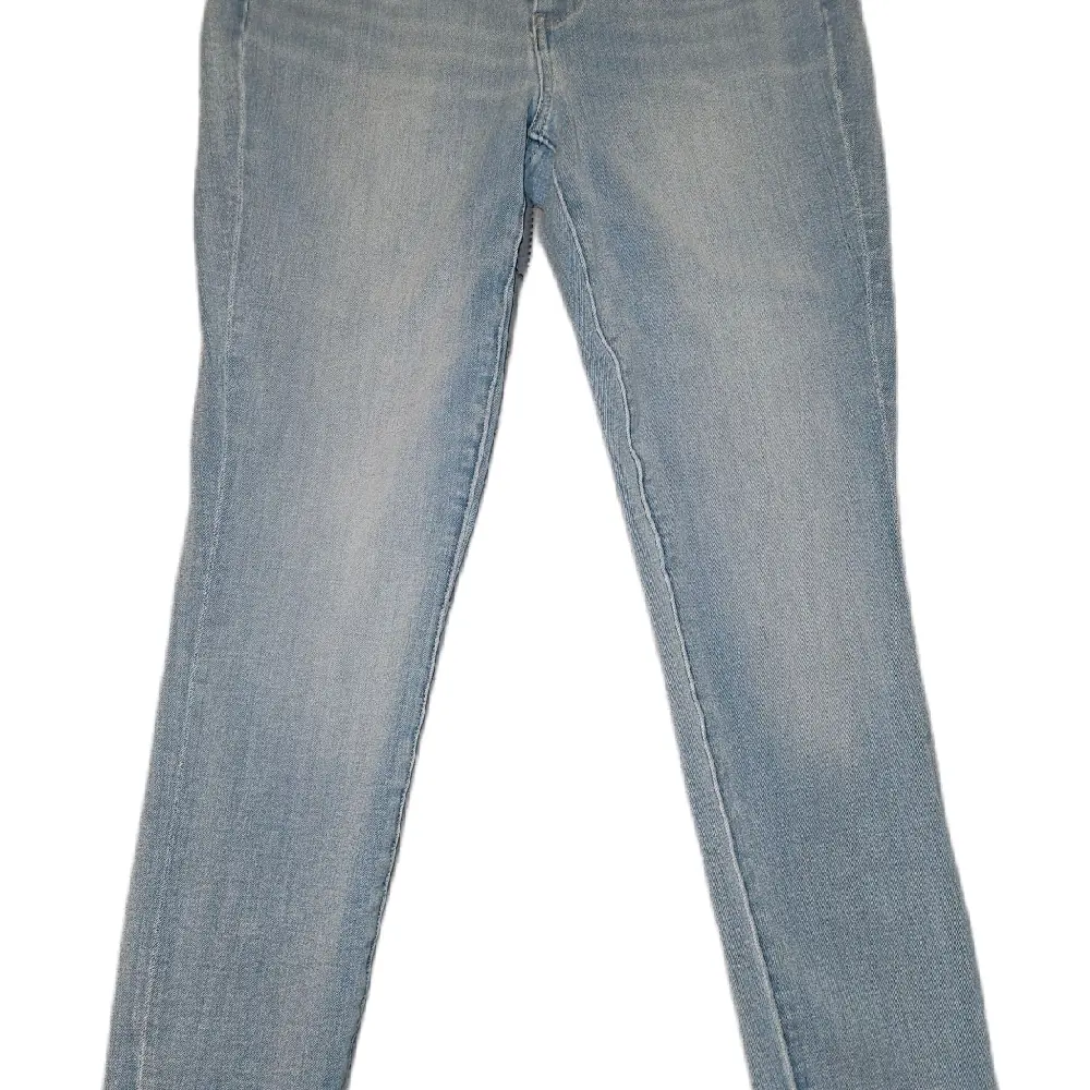 American Eagle Dream Stretch High-Rise Skinny Jeans - Light Wash Blue Denim