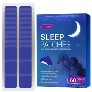 Sleep Patches, (60pcs/box) Portable Sleeping Aid Patch for Men and Women, Body Care Products for Home & Travel, with Melatonin Ingredients