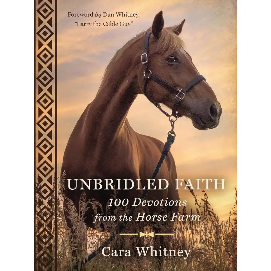 Unbridled Faith: 100 Devotions from the Horse Farm - English Paperback Book by Thomas Nelson (June 5 Release) - Christian Gift for Equestrian Enthusiasts