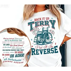 Two-sided Back It Up Terry Shirt, Put It In Reverse Terry Tee, Independence Day Shirt, 4Th Of July Shirt, 250th America Anniversay #   TikTokMadeMeBuyIt #   TikTokShop