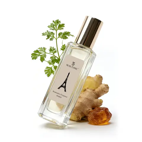 Maytime Paris Scented Journeys Unisex 30ml EDP Charming Fragrance Bottle - 6-8hr Long-Lasting, Grapefruit Ginger Amber Cardamom Cedar Notes, Spicy Woody, Romantic Elegance, Leakproof Travel Size, Ideal for Dates, 24-Month Shelf Life