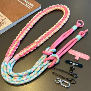 Firm bold mobile phone lanyard crossbody side back outdoor mountaineering lanyard little bee bag replacement shoulder strap mobile phone chain