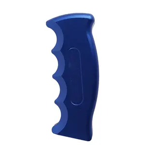 Brand New Universal Blue Aluminum Slotted Grip Handle Manual Gear Shift Knob Shifter M8 M10 M12