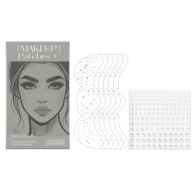 Glitter Spot Tattoo Stickers, Easily Create Natural Freckle Makeup Beauty Stickers