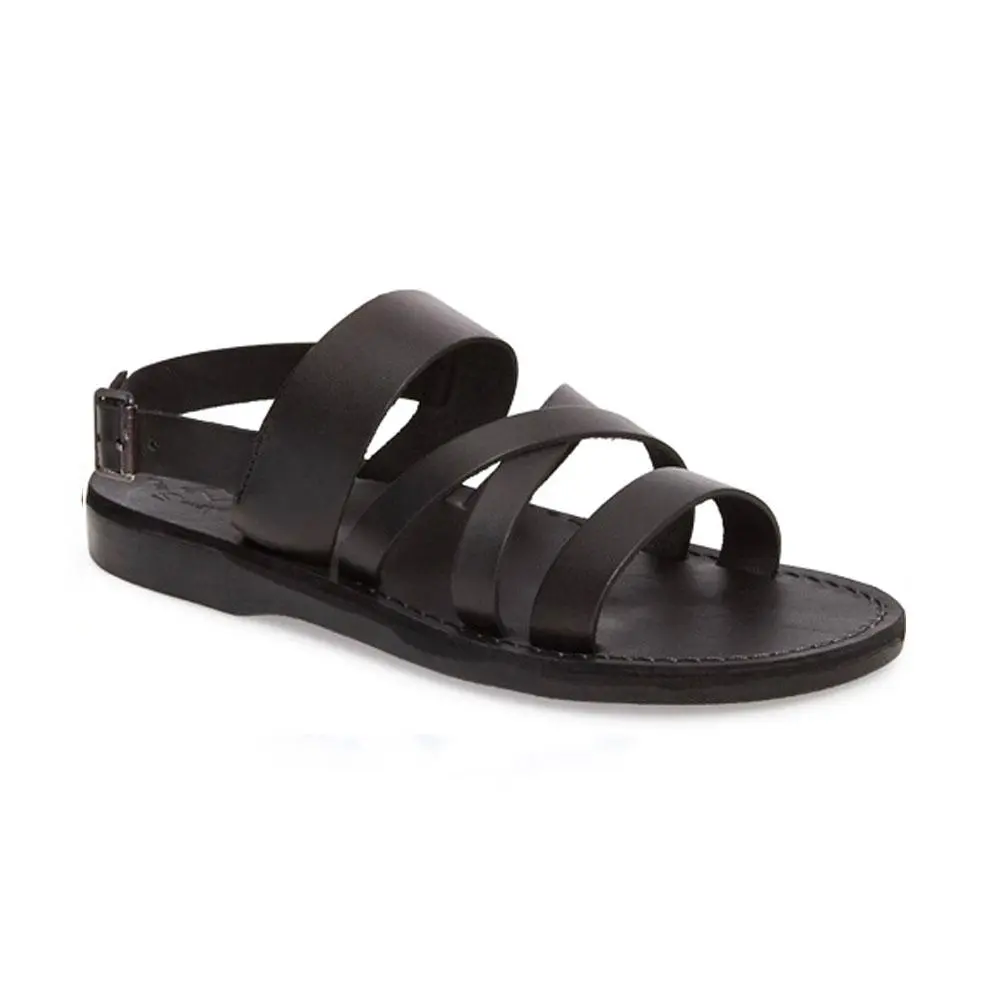 Silas - Leather Slingback Sandal | Black Silas - Leather Slingback Sandal | Black