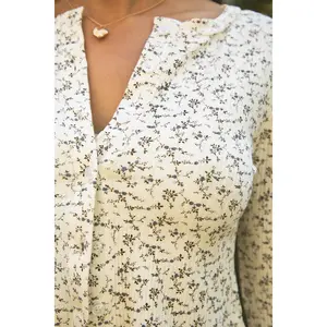 Lynn Floral Pointelle Print Long Sleeve Cardigan