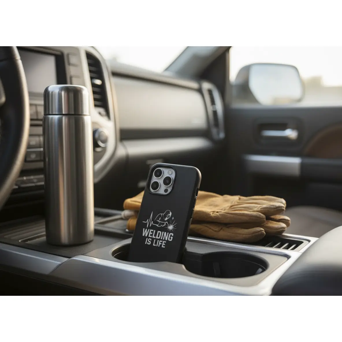 Welding Is Life Magnetic Phone Case, Tough Protective