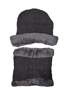 Soft and Cozy Designer Beanie and Matching Infinity Scarf Set for Women or Men