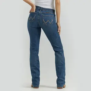 Q-Baby Mid-Rise Bootcut Jean