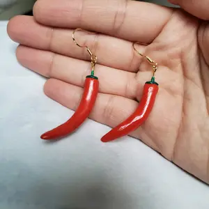 Poblano Chili Earrings
