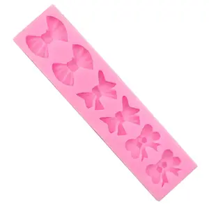 Bow Silicone Fondant & Chocolate Mold 6 Cavity