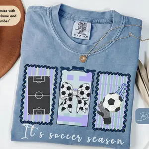 [Sale up to 30%] Comfort Colors Soccer Mom Shirt, Gift for Soccer Mom, Goalie Mama Crazy Loud Goalkeeper Tee, Goalie Mom Shirt, Soccer Mom Gift